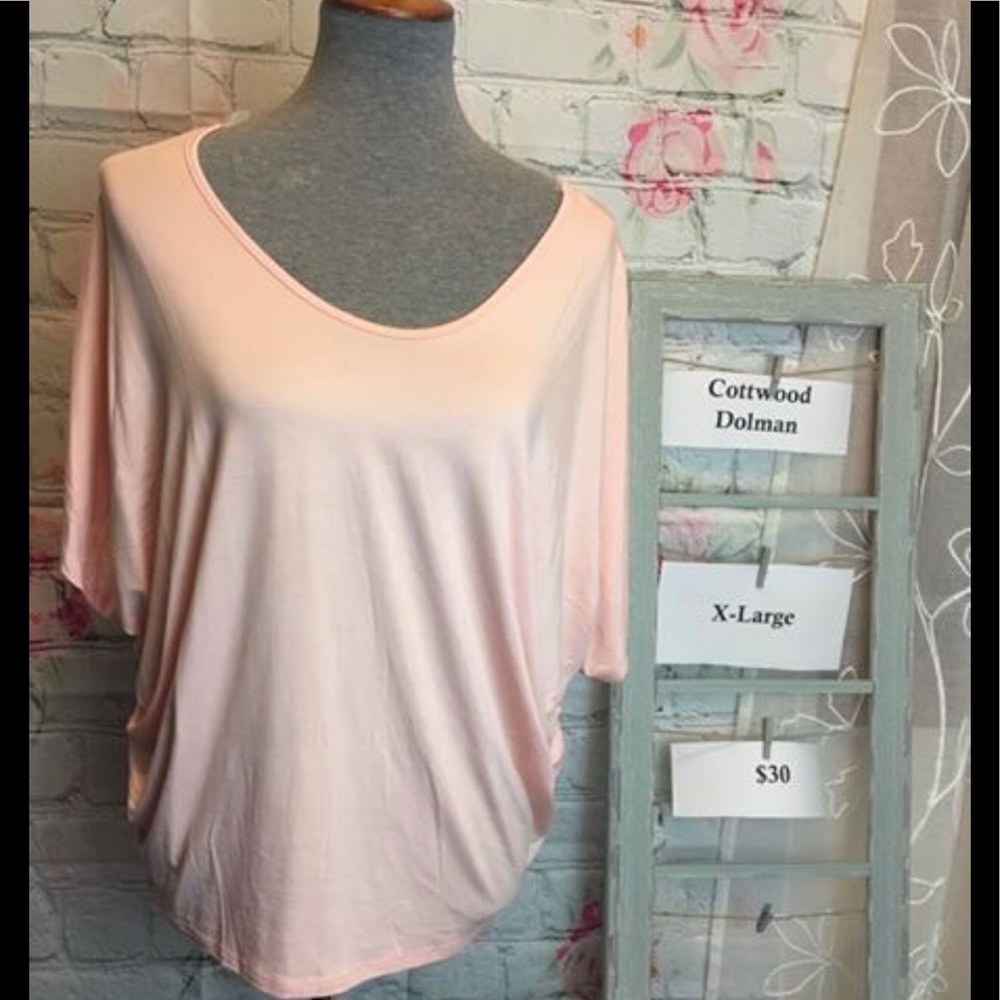 Amelia James Cottonwood Short Dolman Sleeve  Tunic